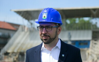 Tomašević obišao radove na rušenju stadiona u Kranjčevićevoj