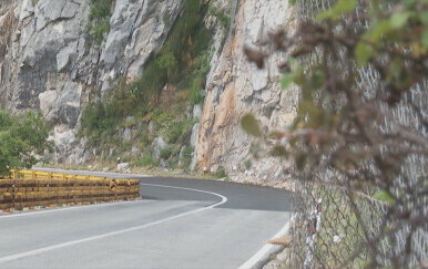 Dionica Makarska - Vrgorac zatvorena do daljnjega: Vozači voze na vlastitu odgovornost