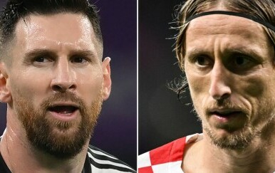 Lionel Messi i Luka Modrić
