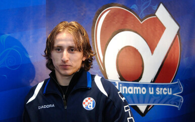 Luka Modrić dok je igrao za Dinamo