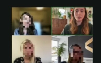 Karson Bree na video pozivu na kojem dobiva otkaz