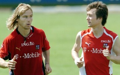 Pavel Nedved i Tomaš Rosicky