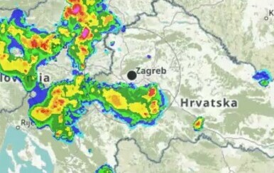 Nevrijeme u središnjoj Hrvatskoj