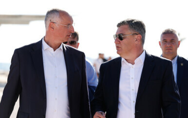 Predsjednik Zoran Milanović u društvu gradonačelnika Splita obišao projekt Žnjan - 5