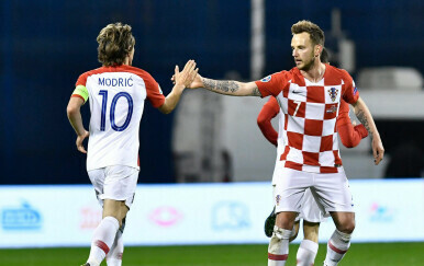 Luka Modrić i Ivan Rakitić