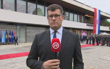 Reporter Dnevnika Nove TV Hrvoje Krešić s Pantovčaka o optužnicama iz BIH protiv hrvatskih generala