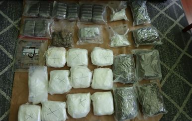 Zagrebačka policija uhitila muškarca: U stanu skrivao više od 50 kilograma droge