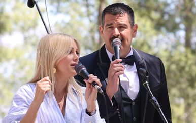 Silvia Dvornik i Marko Pecotić nastupili za Praznik rada na Marjanu