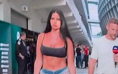 VIDEO Hrvatica zaludila kamermana na VN Miamija: Umjesto F1 analize snimao nju