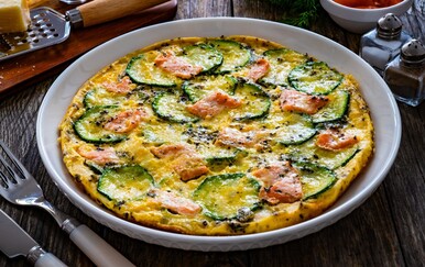 Fritata s tikvicama i sirom recept