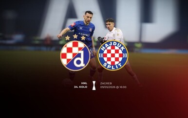 Prijenos derbi Dinamo - Hajduk