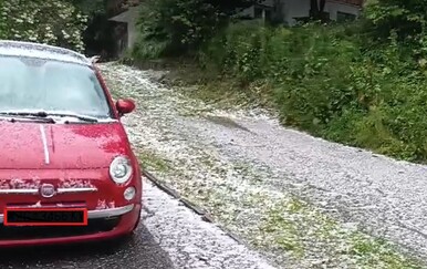 Nevrijeme poharalo Sloveniju, hladna fronta stigla do Hrvatske