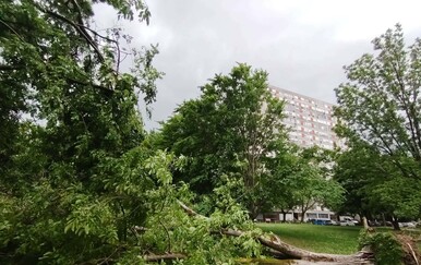 Nevrijeme poharalo Sloveniju, hladna fronta stigla do Hrvatske