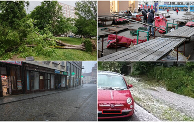 Nevrijeme poharalo Sloveniju, hladna fronta stigla do Hrvatske
