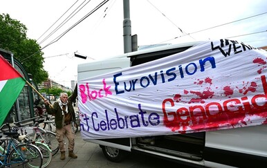 Prosvjedi ispred dvorane u kojoj se održava Eurosong