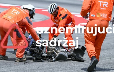 VIDEO Strašna nesreća na MotoGP-u: Motor se razletio na tisuću komada, mlađi Marquez prevezen u bolnicu