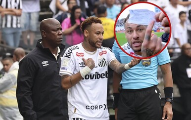 Neymar pogrešno zamijenjen u porazu Santosa: Poludio i pokazao zapisnik