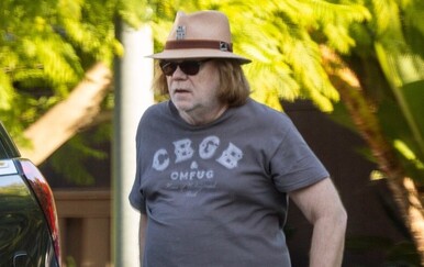 David Caruso snimljen u javnosti