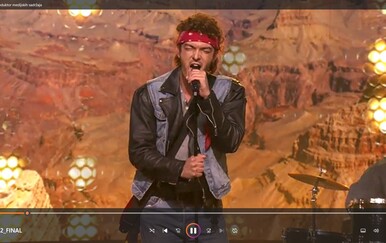 Lovro Juraga kao Bruce Sprinsteen u showu Tvoje lice zvuči poznato