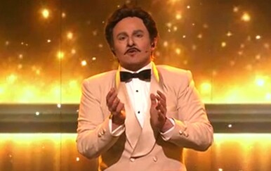 Sven Pocrnić kao Domenico Modugno u showu Tvoje lice zvuči poznato