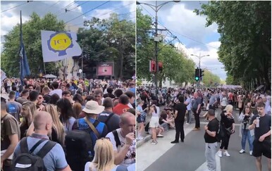 UŽIVO Studentski prosvjed u Srbiji