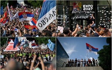 UŽIVO Studentski prosvjed u Srbiji