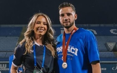 Dinamovac Marko Soldo i supruga Borna pozirali zajedno nakon osvajanja duple krune