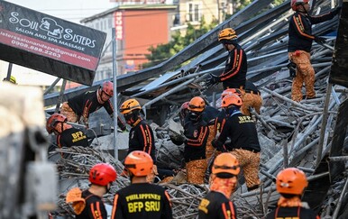 Urušavanje zgrade na Filipinima: Poginule četiri osobe, spasioci pod ruševinama tragaju za još 17 radnika