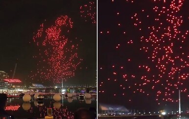 Deseci dronova srušili su se u luku Sydney