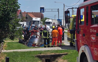 Tragedija kod Požege: U sudaru traktora i kamiona poginuo 84-godišnjak