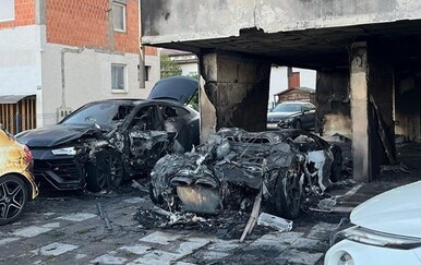 Lamborghini izgorio do temelja u obračunu zbog milijuna, uhićena djevojka i tri mladića