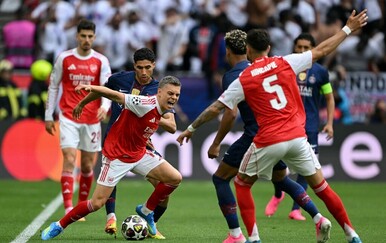 UŽIVO Finale Lige prvaka PSG - Arsenal: GOOOL! Šok u Budimpešti nakon šest minuta