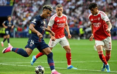 UŽIVO Finale Lige prvaka PSG - Arsenal: Topnici u prednosti na poluvremenu