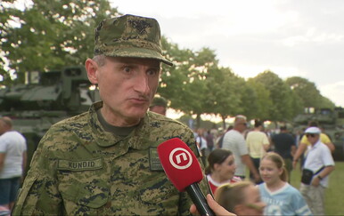 Reporter Dnevnika Nove TV Goran Latković na Jarunu