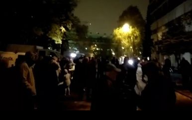 Prosvjed na Laništu (Foto: Dnevnik.hr)