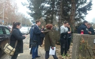 Prosvjed stanovnika Sigeta (Foto: Dnevnik.hr)