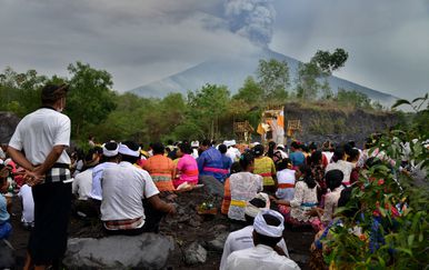Bali strahuje od erupcije (Foto: AFP)