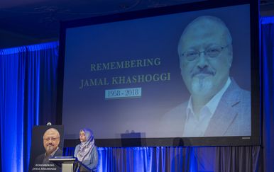 Komemoracija za Jamala Khashoggija u Washingtonu (Foto: AFP)