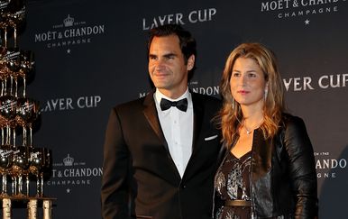 Roger i Mirka Federer (Foto: MATTHEW STOCKMAN / GETTY IMAGES NORTH AMERICA / AFP)
