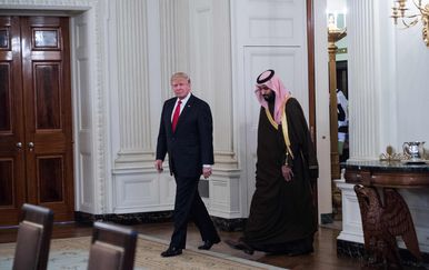 Donald Trump i Mohammed bin Salman (Foto: AFP)