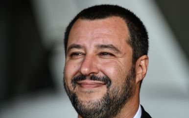 Matteo Salvini, talijanski ministar unutarnjih poslova (Foto: AFP)
