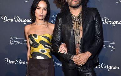 Zoe i Lenny Kravitz (Foto: Getty Images)