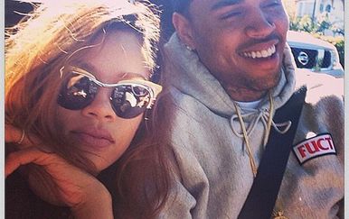 Rihanna i Chris Brown (Foto: Instagram)