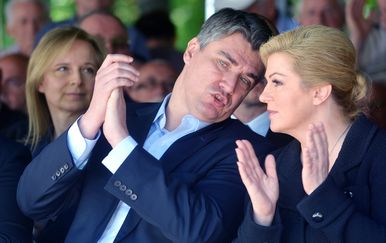 Kolinda Grabar-Kitarović, Zoran Milanović (Nikola Cutuk/PIXSELL)