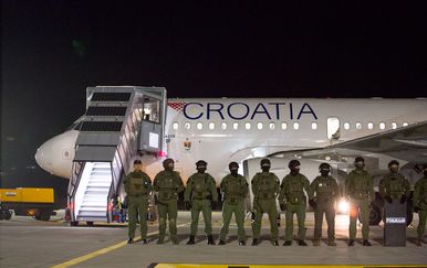 Antiteroristička vježba u dubrovačkoj zračnoj luci (Foto: Croatia Airlines)