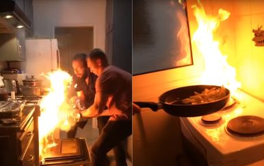 Kaos u kuhinji (Foto: Screenshot/YouTube)
