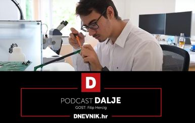 Podcast Dalje, Gost Filip Hercig