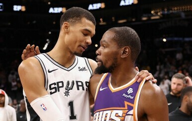 Victor Wembanyama i Kevin Durant