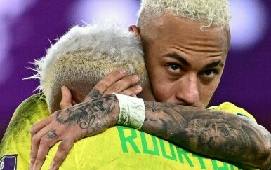 Neymar i Rodrygo protiv Hrvatske 2022.