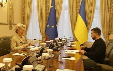 Predsjednica Europske komisije u posjetu Ukrajini - 2